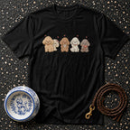 Poodle Moods: Grumpy Chic Expressions T-Shirt Poodle Crew T-Shirt | Adorable Dog Lover Apparel
