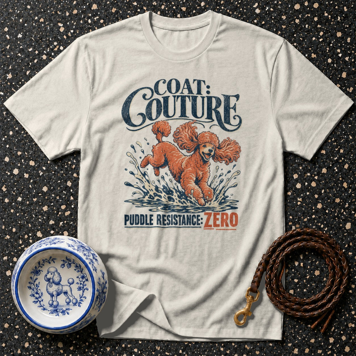 Coat Couture Poodle T-Shirt