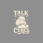 Talk to the Curls Poodle Lover T-Shirt Talk to the Curls Poodle T-Shirt | Dog Lover Apparel