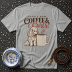 T-shirt Coffee & Curls Poodle Mom T-Shirt Poodle Mom Coffee & Curls T-Shirt | Premium Dog Apparel