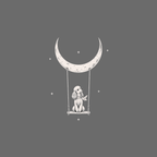 T-shirt Dreamy Poodle Moon Swing T-Shirt Poodle Moon Swing T-Shirt | Premium Dog Apparel