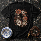 T-shirt Floral Poodle Silhouette T-Shirt Poodle Floral Silhouette T-Shirt | Premium Apparel