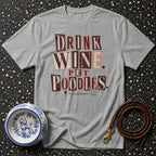 T-shirt Drink Wine Pet Poodles T-Shirt Drink Wine Pet Poodles T-Shirt | Poodle Lover Gift