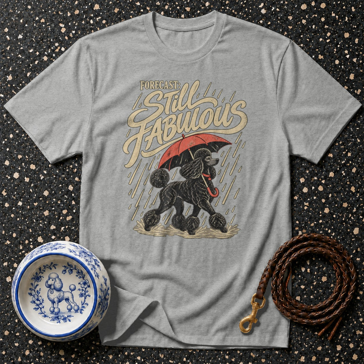 Still Fabulous Poodle T-Shirt