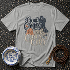 Good Company Comes Curly Poodle T-Shirt