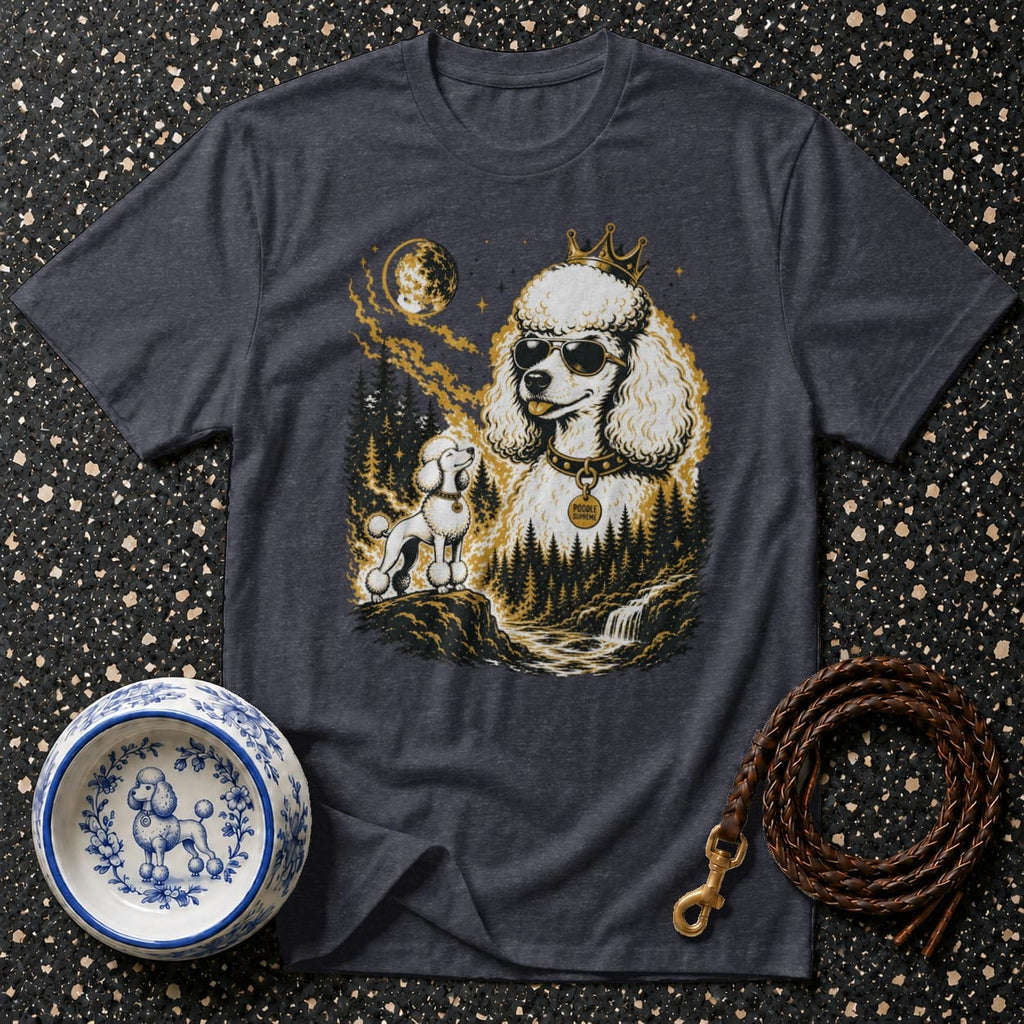 T-shirt Poodle Supreme Moon T-Shirt Poodle Supreme T-Shirt | Regal Canine Apparel