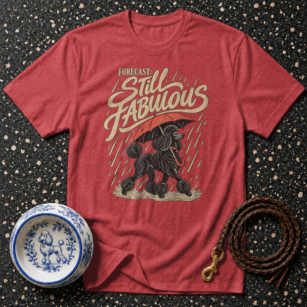 Still Fabulous Poodle T-Shirt