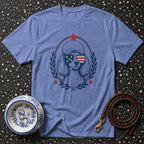 T-shirt Patriotic Poodle Aviator T-Shirt Patriotic Poodle T-Shirt | Cool Dog Apparel