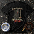 Black Poodle Gave Me Mine T-Shirt