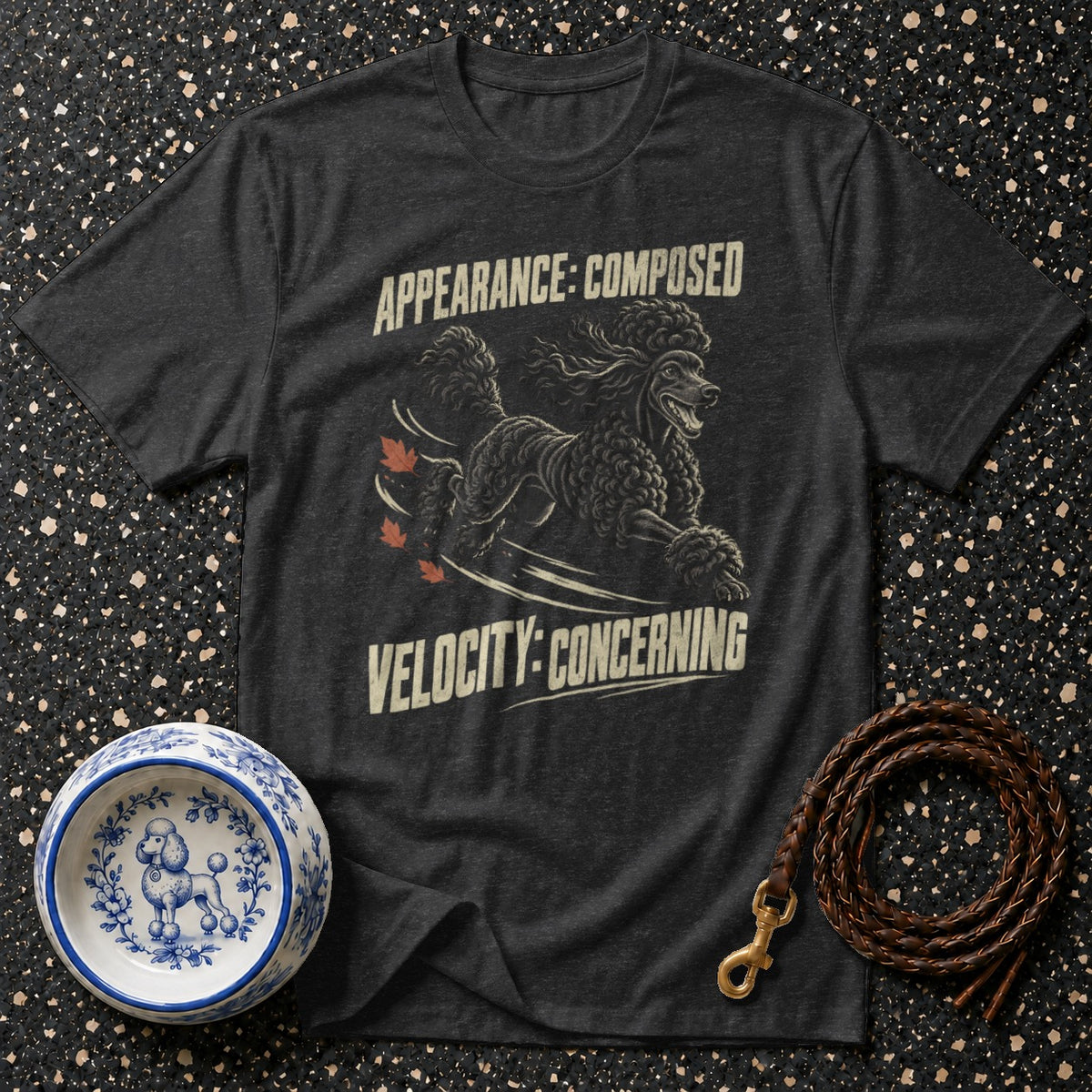 Composed Velocity Poodle T-Shirt