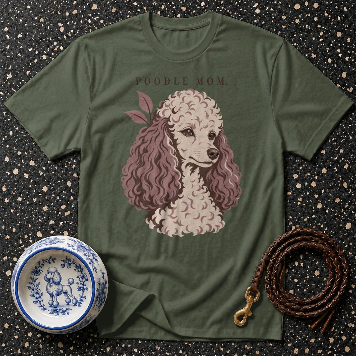 T-shirt Chic Poodle Mom T-Shirt Poodle Mom T-Shirt | Premium Dog Lover Apparel