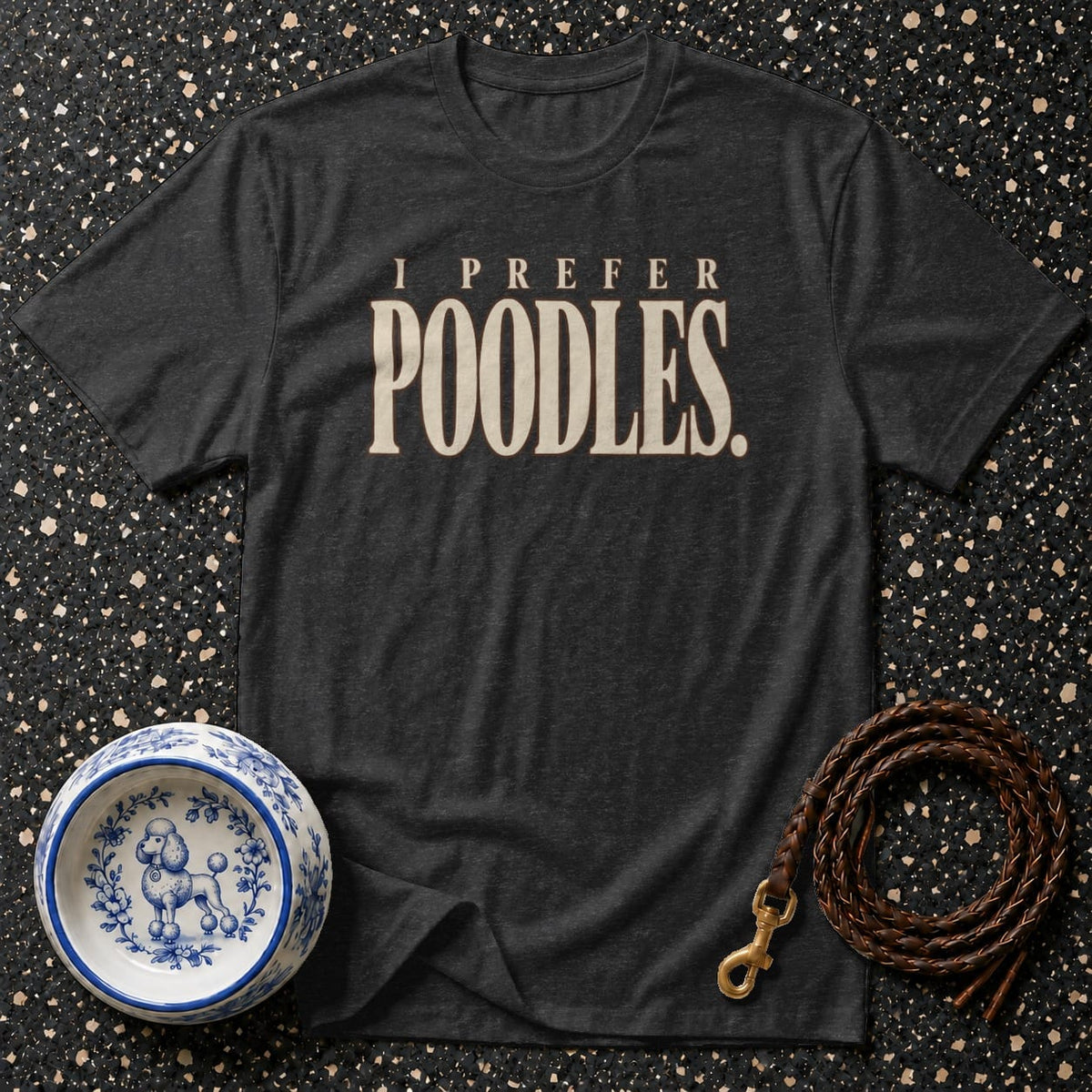 I Prefer Poodles Vintage T-Shirt I Prefer Poodles T-Shirt | Poodle Lover Apparel