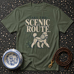 T-shirt Take The Scenic Route Poodle T-Shirt Take the Scenic Route Poodle T-Shirt | Premium Apparel