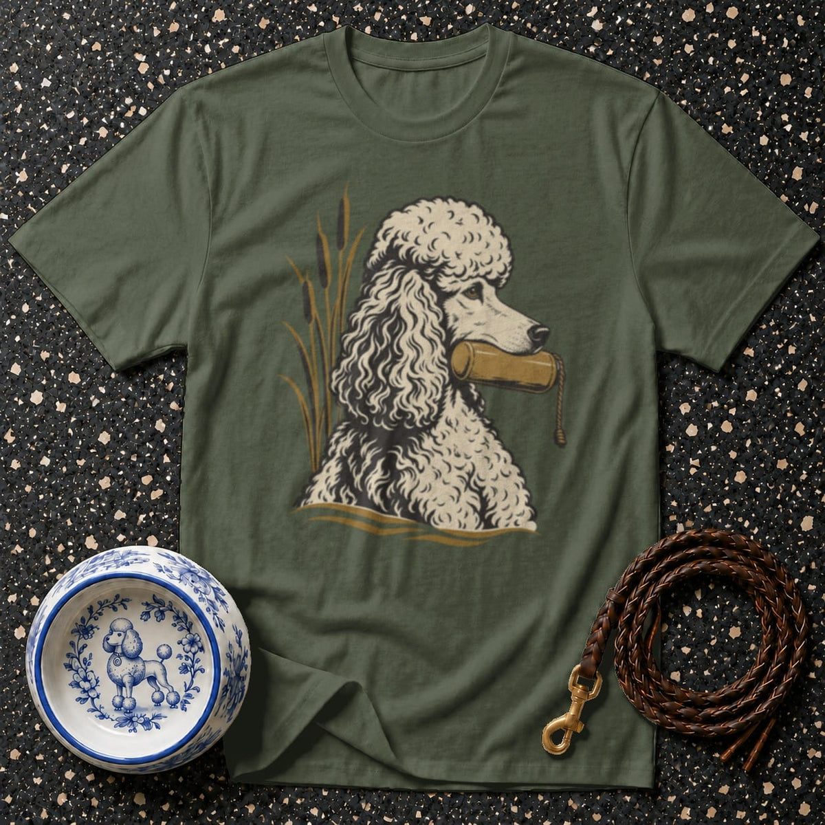 T-shirt Vintage Retriever Poodle T-Shirt Poodle Retriever T-Shirt | Premium Dog Apparel