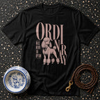 Never Ordinary Poodle Chic Statement T-Shirt Poodle "Ordinary Was Never An Option" T-Shirt