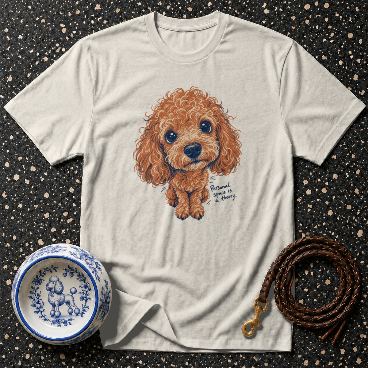 Personal Space Poodle T-Shirt