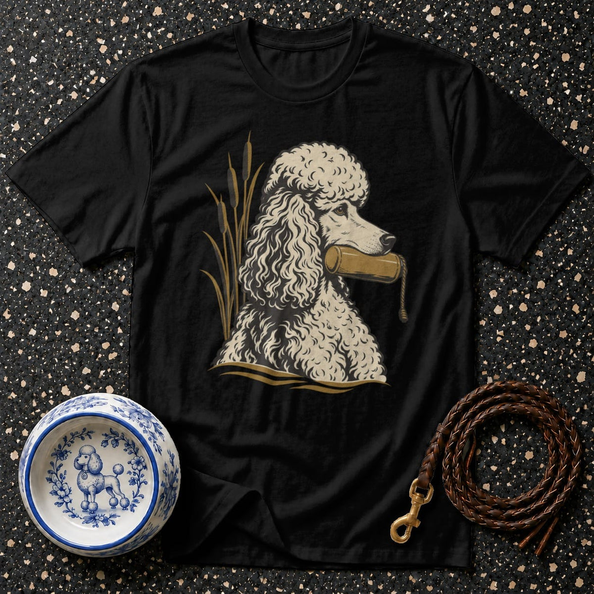 T-shirt Vintage Retriever Poodle T-Shirt Poodle Retriever T-Shirt | Premium Dog Apparel