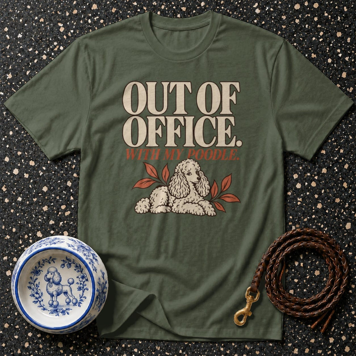T-shirt Out Of Office Poodle T-Shirt Out of Office Poodle T-Shirt | Premium Dog Lover Apparel