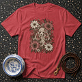 T-shirt Vintage Botanical Poodle T-Shirt Poodle Floral T-Shirt | Premium Dog Apparel