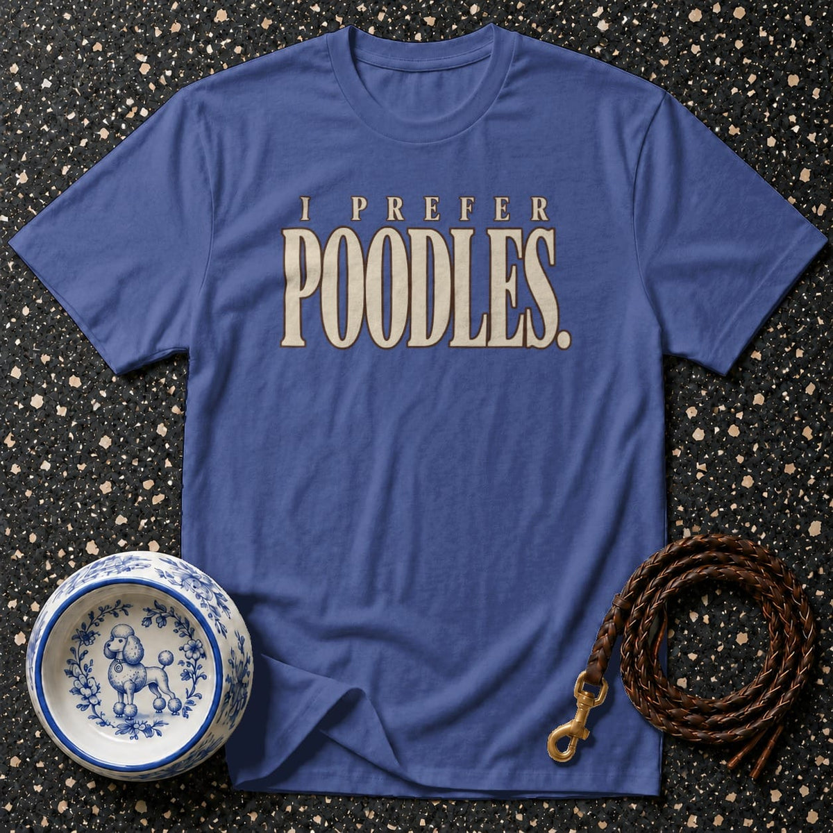 I Prefer Poodles Vintage T-Shirt I Prefer Poodles T-Shirt | Poodle Lover Apparel