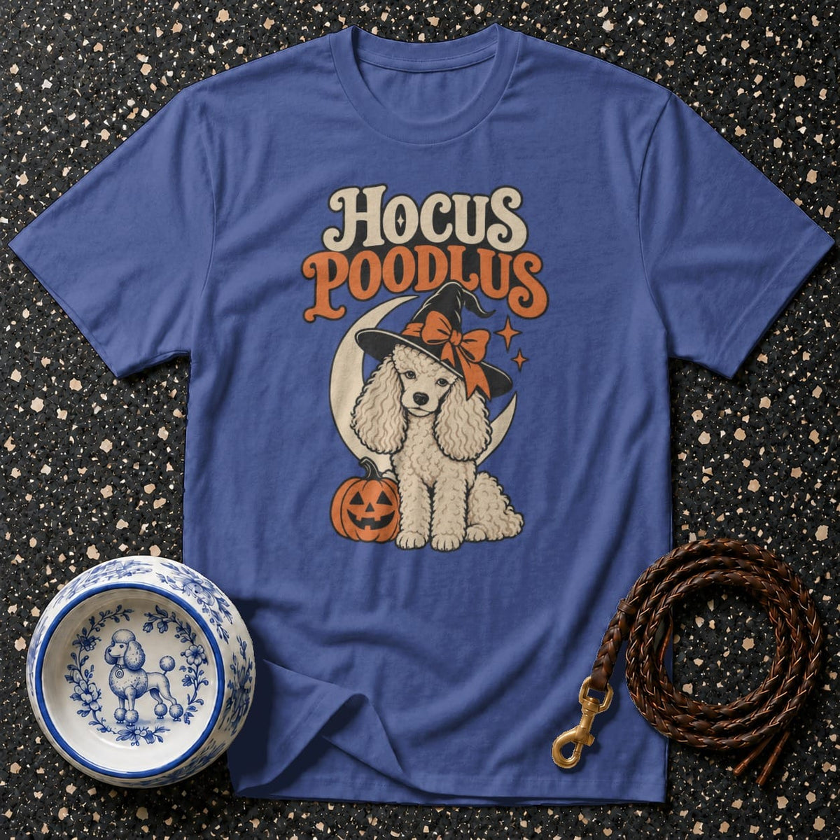 T-shirt Hocus Poodlus Halloween T-Shirt Hocus Poodlus Halloween T-Shirt | Poodle Witch Shirt