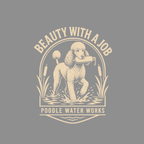 Heritage Water Works Poodle T-Shirt Poodle Water Works T-Shirt | Beauty with a Job