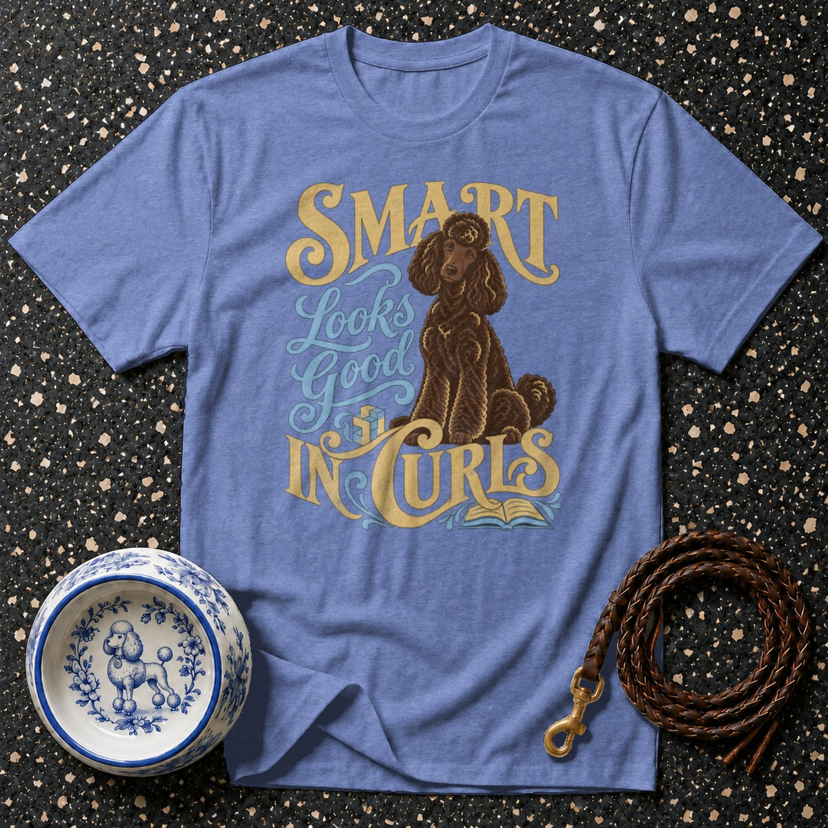 Smart In Curls Poodle T-Shirt