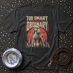 T-shirt Smart Poodle Urban Edge T-Shirt Too Smart To Be Ordinary Poodle T-Shirt | Premium Apparel