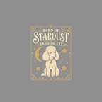 Cosmic Poodle & Side-Eye Stardust T-Shirt Poodle Stardust & Side-Eye T-Shirt | Premium Dog Apparel