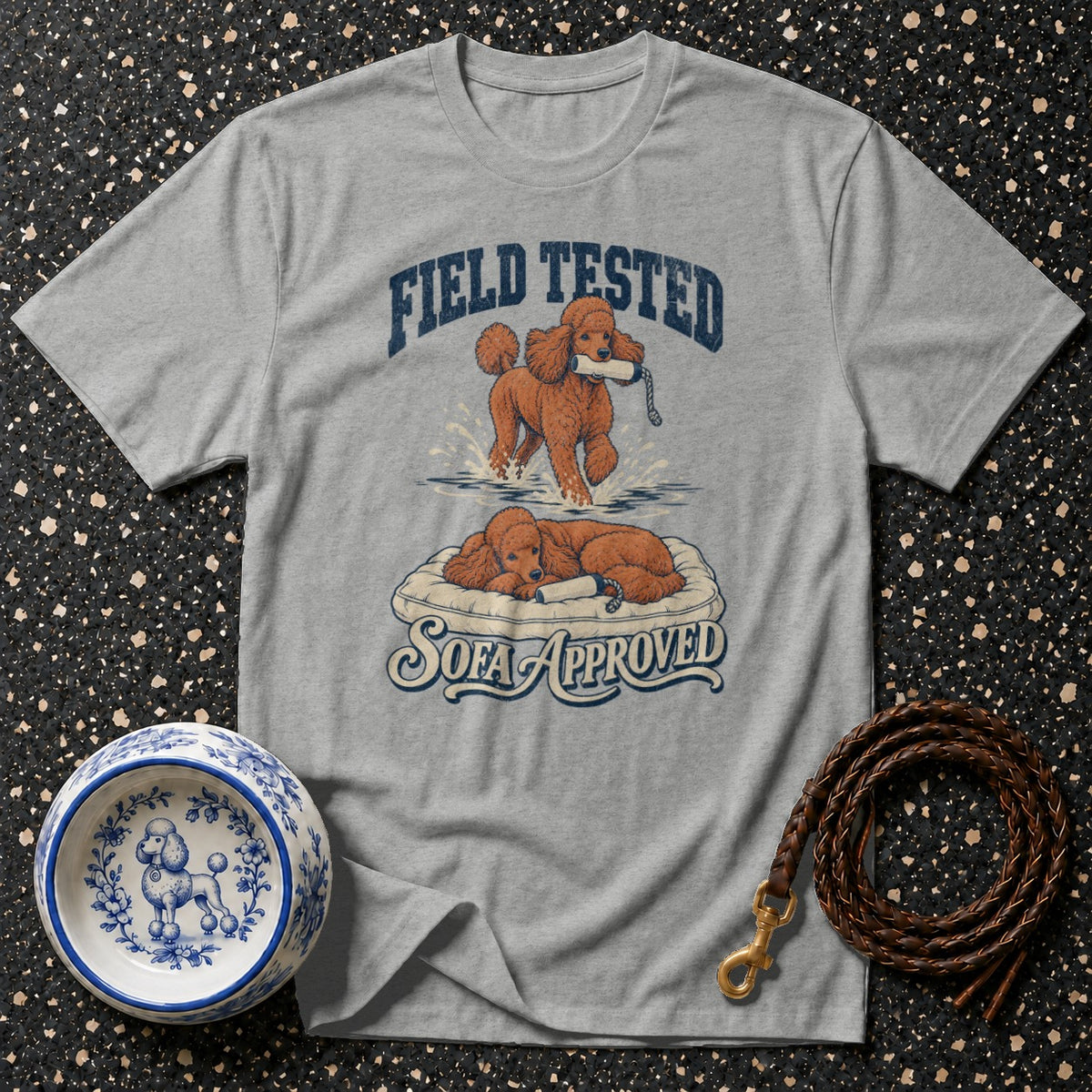 Field Tested Poodle T-Shirt
