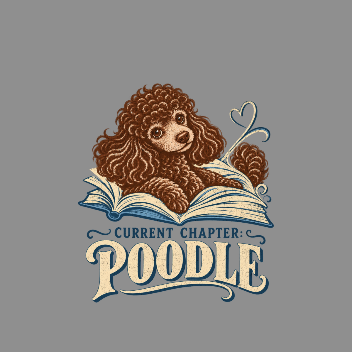 Current Chapter Poodle T-Shirt