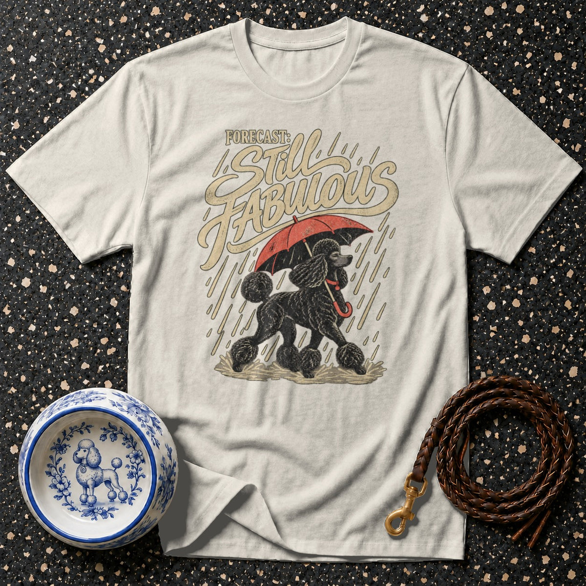 Still Fabulous Poodle T-Shirt