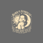 T-shirt Stardust Poodle & Side-Eye Celestial T-Shirt Poodle Stardust T-Shirt | Celestial Dog Design