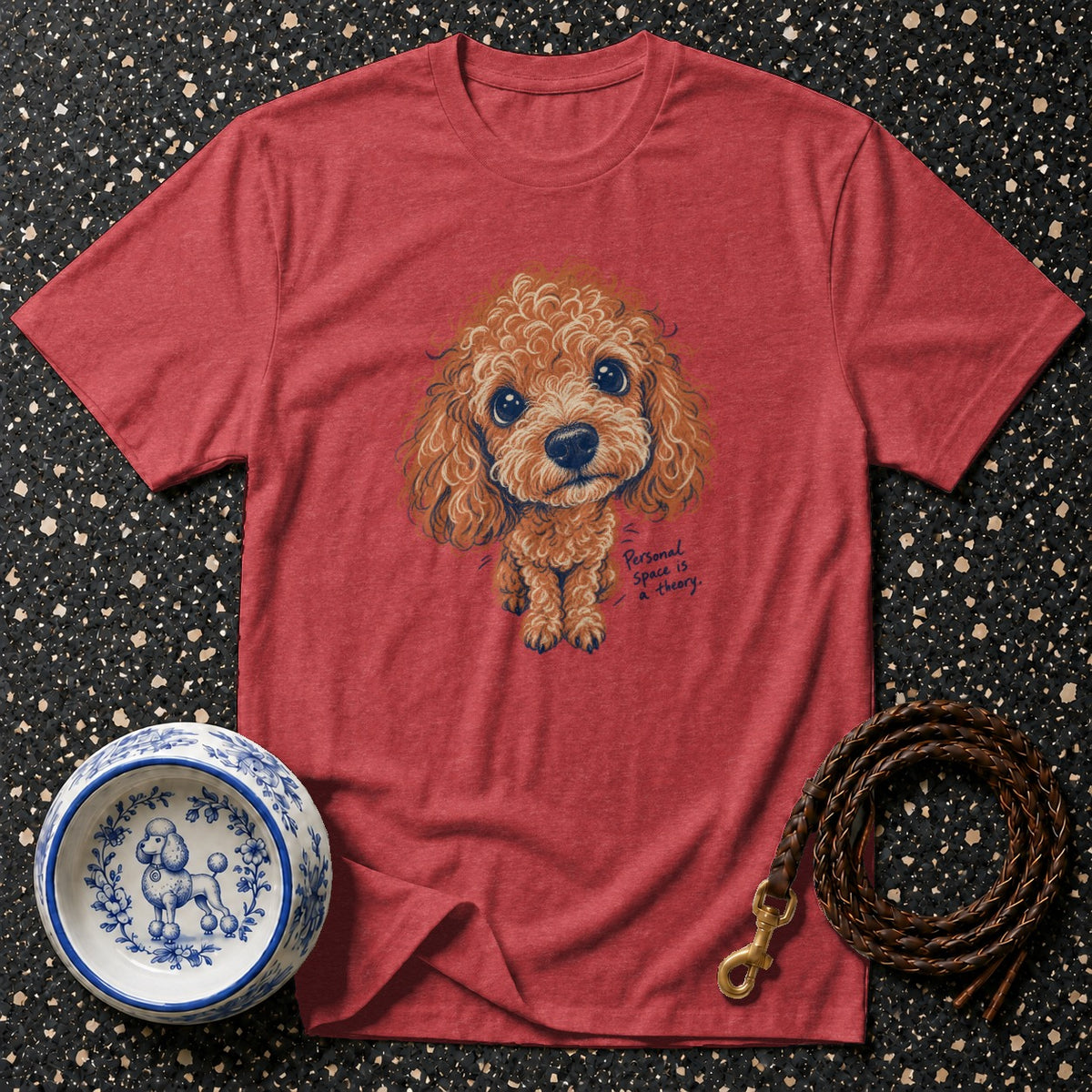 Personal Space Poodle T-Shirt