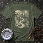 T-shirt Poodle Summit Trail T-Shirt Poodle Mountain Path T-Shirt | Premium Dog Apparel