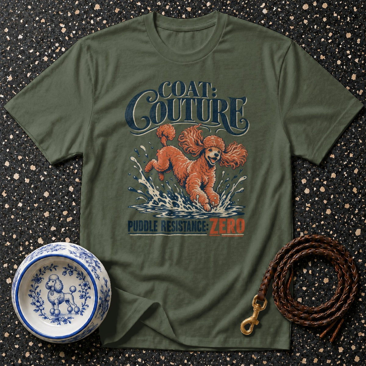 Coat Couture Poodle T-Shirt
