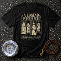 Legendary Poodle Acts T-Shirt Poodle "A Legend in Four Acts" T-Shirt | Premium Dog Apparel