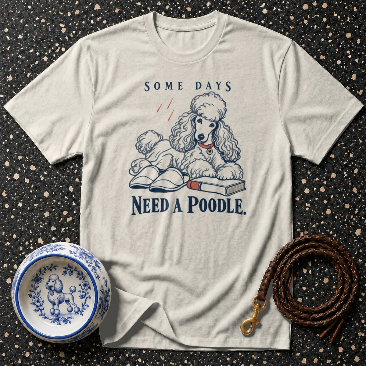 Cozy Days Poodle T-Shirt