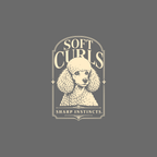 T-shirt Soft Curls, Sharp Instincts Poodle T-Shirt Poodle "Soft Curls" T-Shirt | Premium Dog Apparel