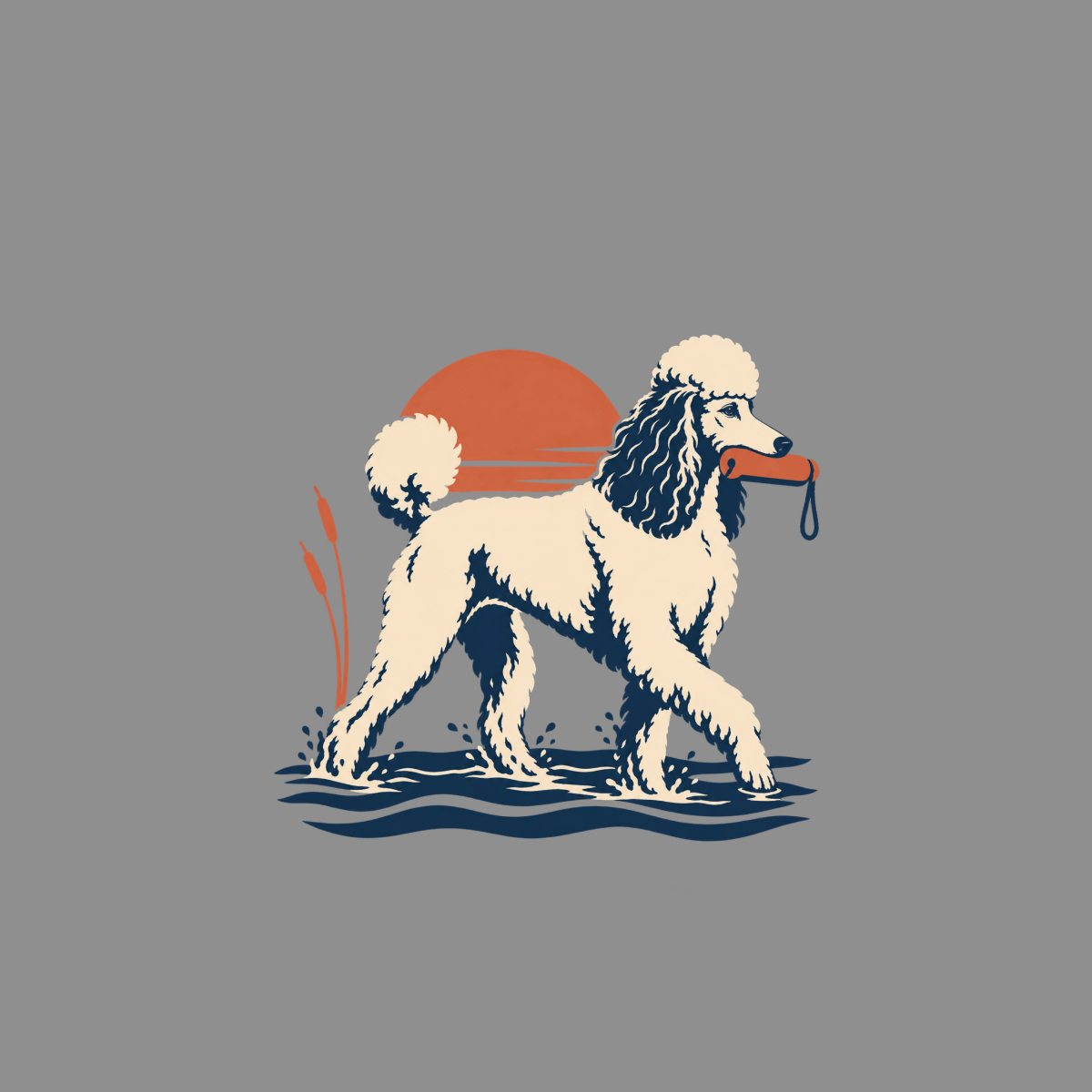 T-shirt Retro Poodle Retriever T-Shirt Vintage Poodle T-Shirt | Retro Dog Graphic Tee
