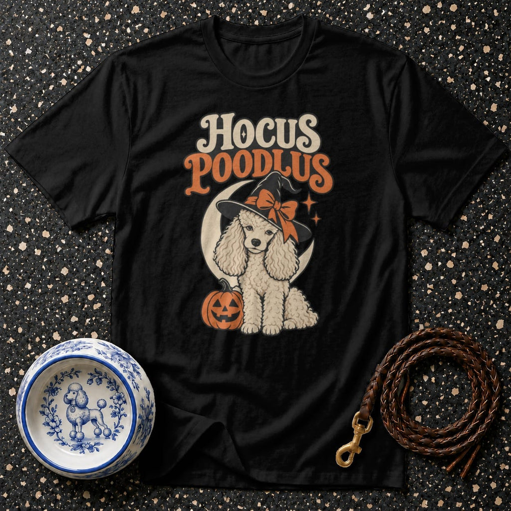 T-shirt Hocus Poodlus Halloween T-Shirt Hocus Poodlus Halloween T-Shirt | Poodle Witch Shirt