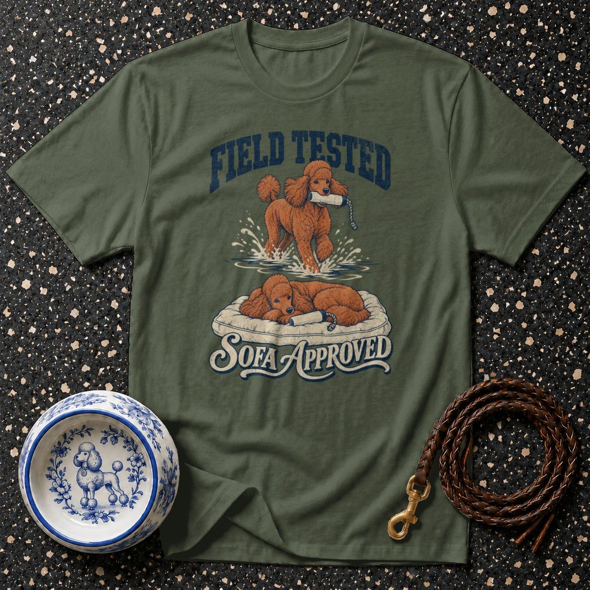 Field Tested Poodle T-Shirt