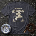 Poodle's Pride: No Gravity, No Humility T-Shirt No Gravity No Humility Poodle T-Shirt | Premium Apparel