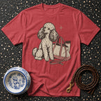 T-shirt Chic Poodle Outing T-Shirt Poodle Lover T-Shirt | Adorable Dog Graphic Tee