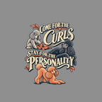 Poodle Curls & Personality T-Shirt