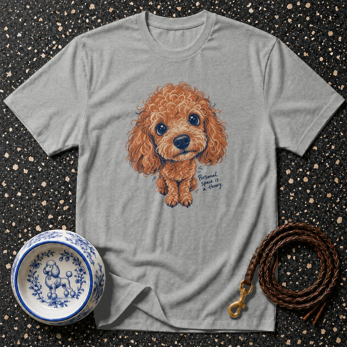 Personal Space Poodle T-Shirt