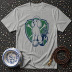Poodle Caddy Golf Club Crest T-Shirt Poodle Golf T-Shirt | Premium Dog Lover Apparel
