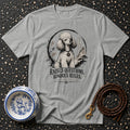 Gray t-shirt with a stylized poodle illustration and Japanese text.