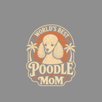World's Best Poodle Mom T-Shirt World's Best Poodle Mom T-Shirt | Poodle Apparel