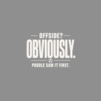 Offside Poodle's Call Soccer T-Shirt Offside Obviously Poodle T-Shirt | Dog Lover Gift